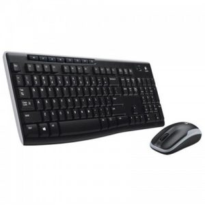 סט מקלדת ועכבר אלחוטיים Logitech MK270